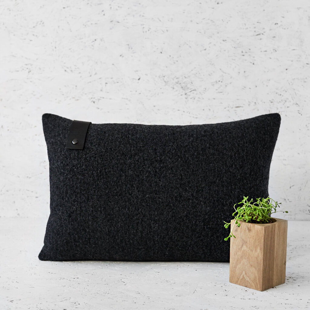 HOMELY CUSHION COVER Anthracite