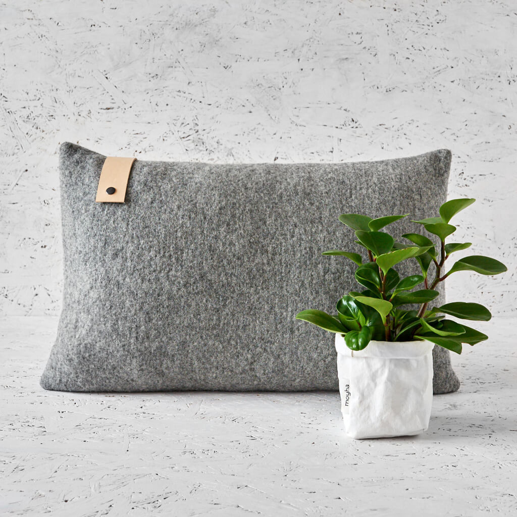 HOMELY CUSHION COVER Grey