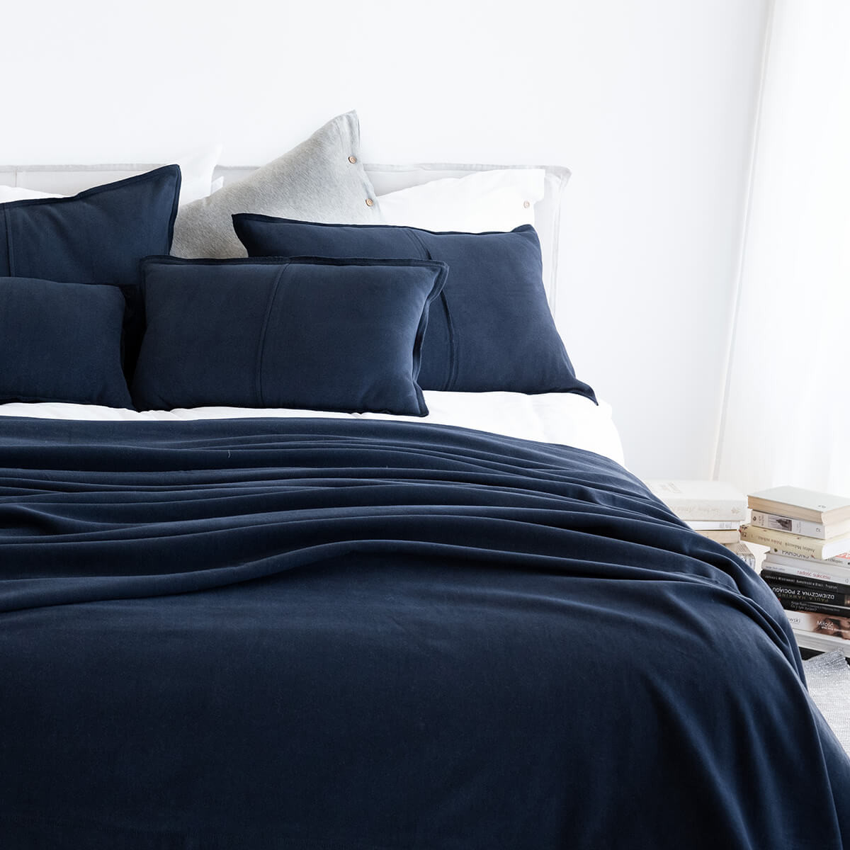 COMFY CUSHION COVER Navy